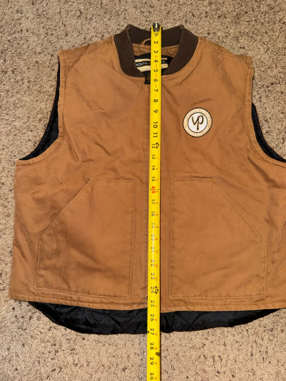 North End El Viaje De Portola VP Patch Jacket Size XL